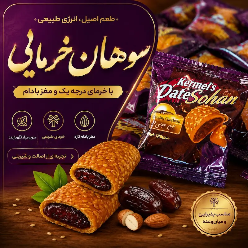 سوهان خرمایی باقریان